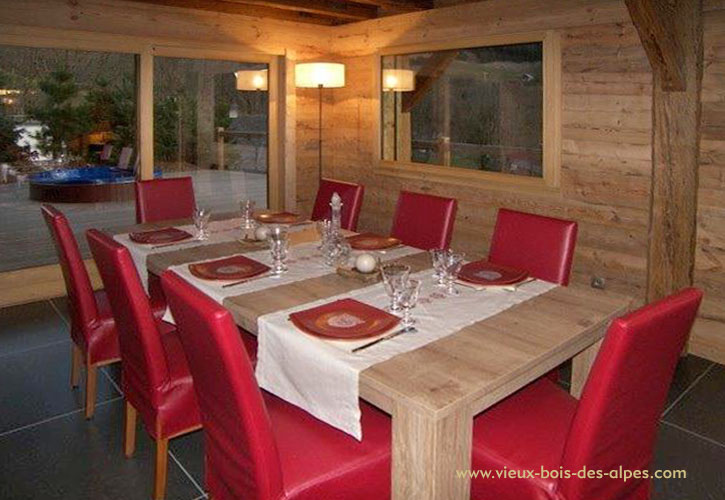 ambiance chalet montagne